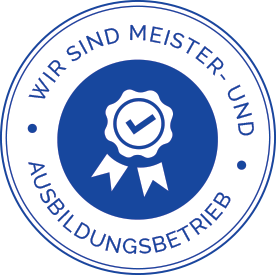 Wir sind Ausbildungs- und Meisterbetrieb